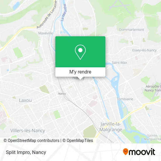Split Impro plan
