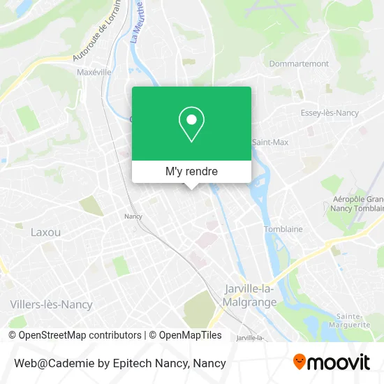 Web@Cademie by Epitech Nancy plan