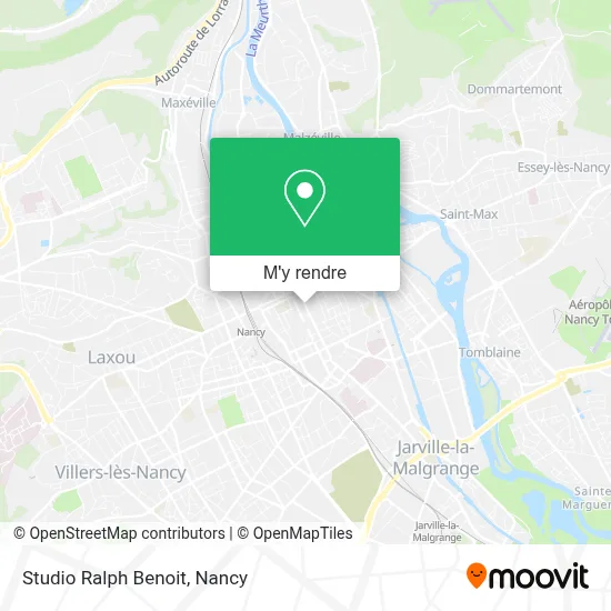 Studio Ralph Benoit plan