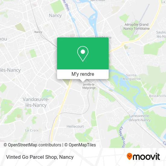 Vinted Go Parcel Shop plan