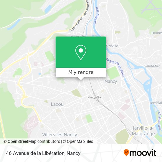 46 Avenue de la Libération plan