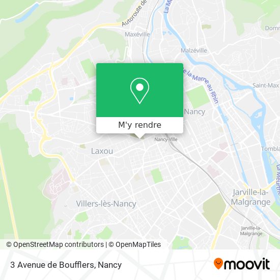 3 Avenue de Boufflers plan