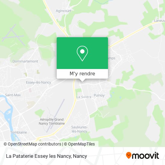 La Pataterie Essey les Nancy plan