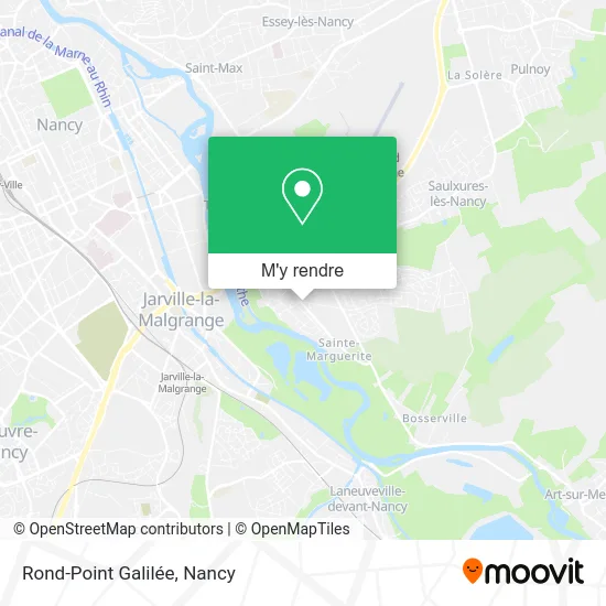 Rond-Point Galilée plan