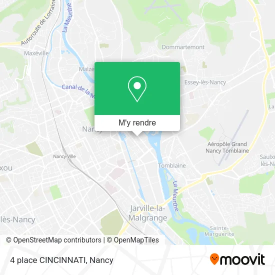 4 place CINCINNATI plan