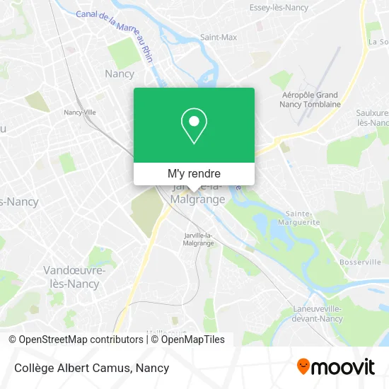 Collège Albert Camus plan