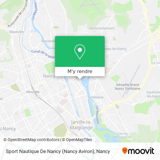 Sport Nautique De Nancy (Nancy Aviron) plan