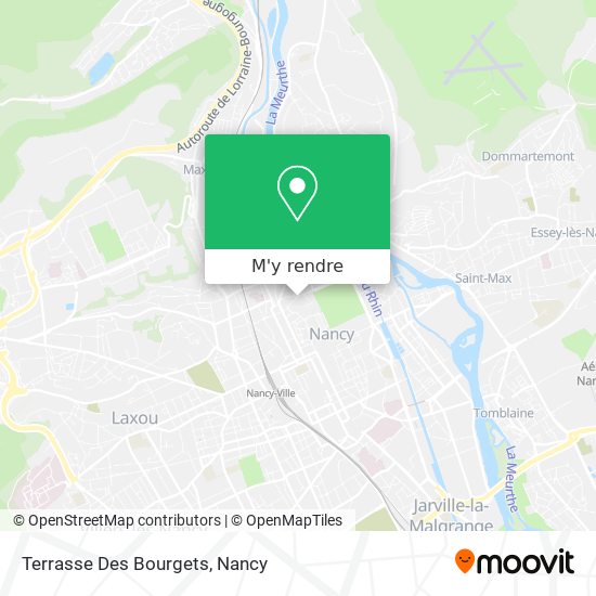 Terrasse Des Bourgets plan