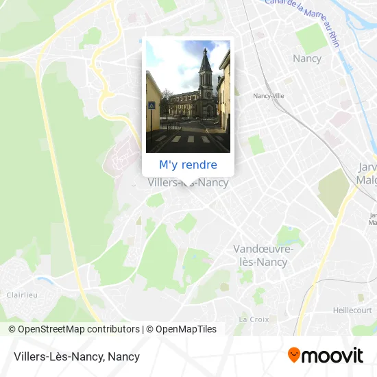 Villers-Lès-Nancy plan