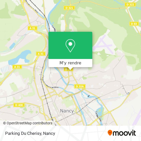 Parking Du Cherisy plan