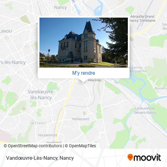 Vandœuvre-Lès-Nancy plan
