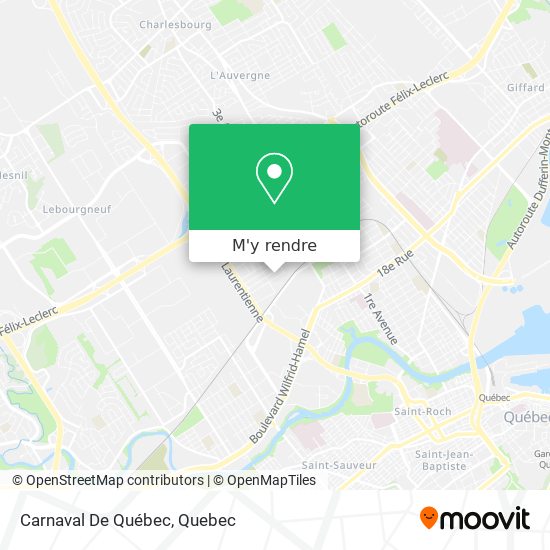 Carnaval De Québec plan