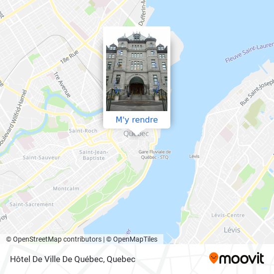 Hôtel De Ville De Québec plan