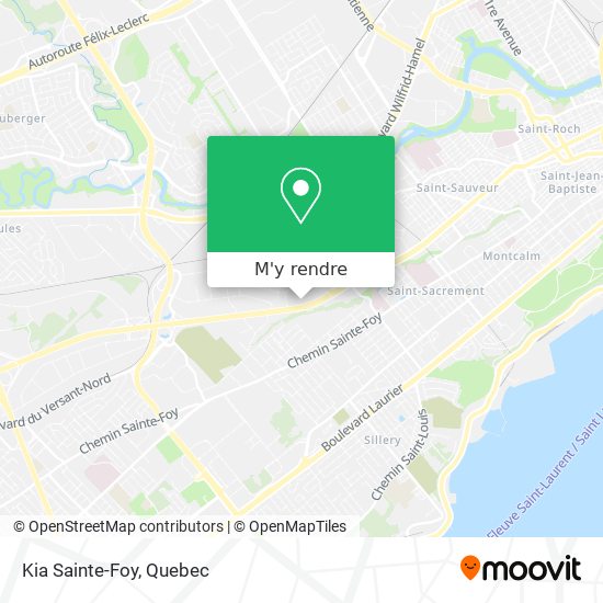 Kia Sainte-Foy plan