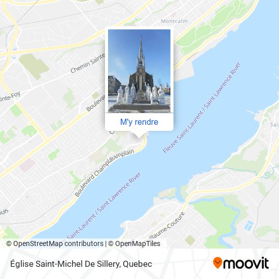 Église Saint-Michel De Sillery plan