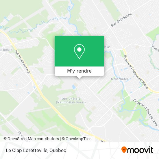 Le Clap Loretteville plan