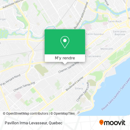 Pavillon Irma-Levasseur plan