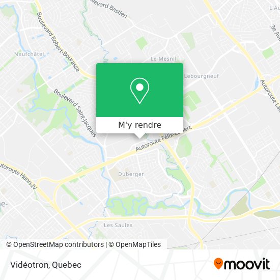 Vidéotron plan