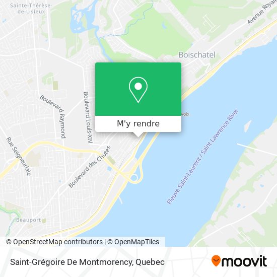 Saint-Grégoire De Montmorency plan