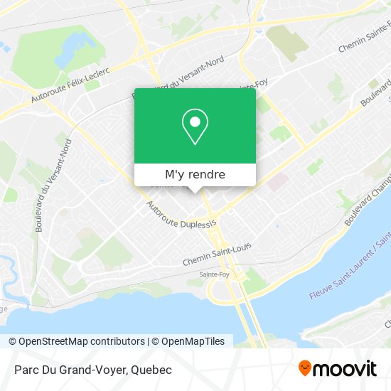 Parc Du Grand-Voyer plan