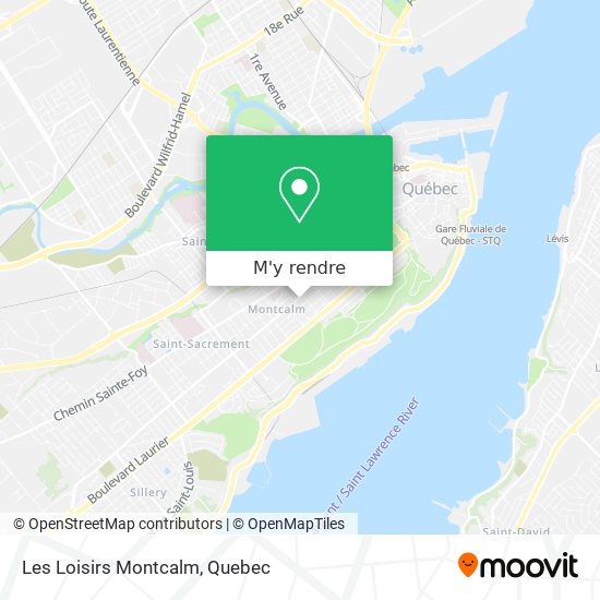 Les Loisirs Montcalm plan