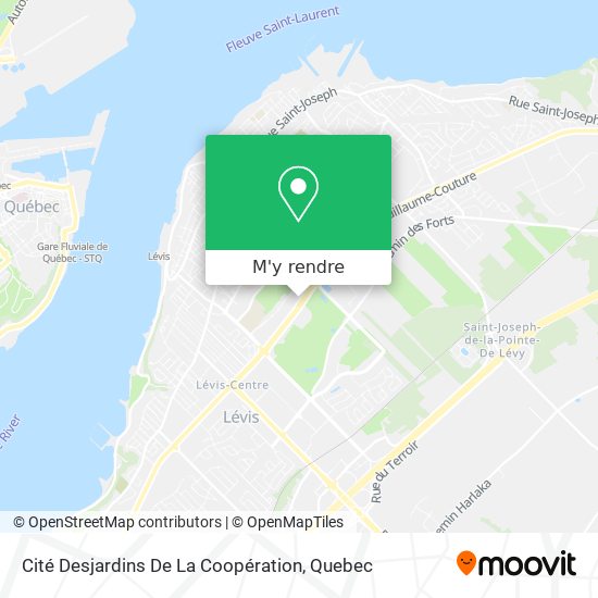 Cité Desjardins De La Coopération plan