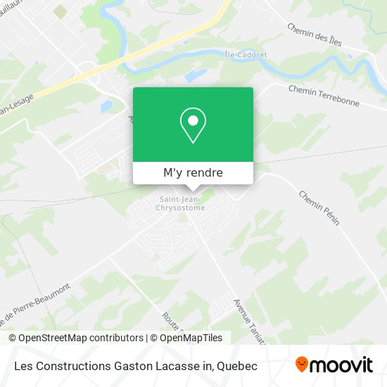 Les Constructions Gaston Lacasse in plan