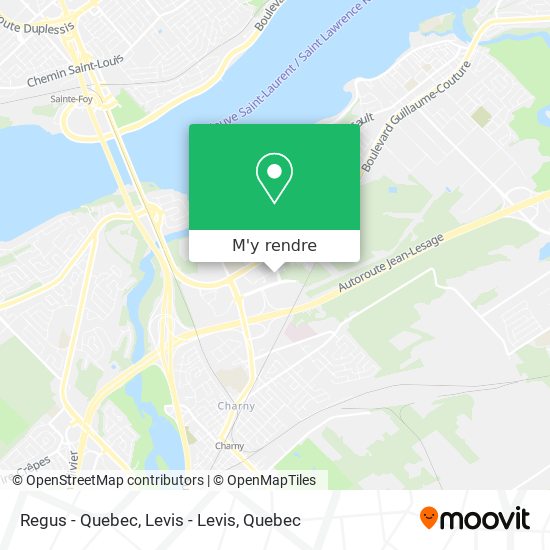 Regus - Quebec, Levis - Levis plan