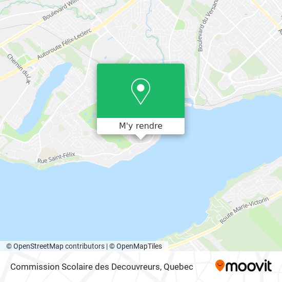 Commission Scolaire des Decouvreurs plan