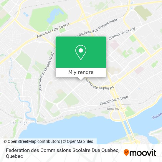 Federation des Commissions Scolaire Due Quebec plan