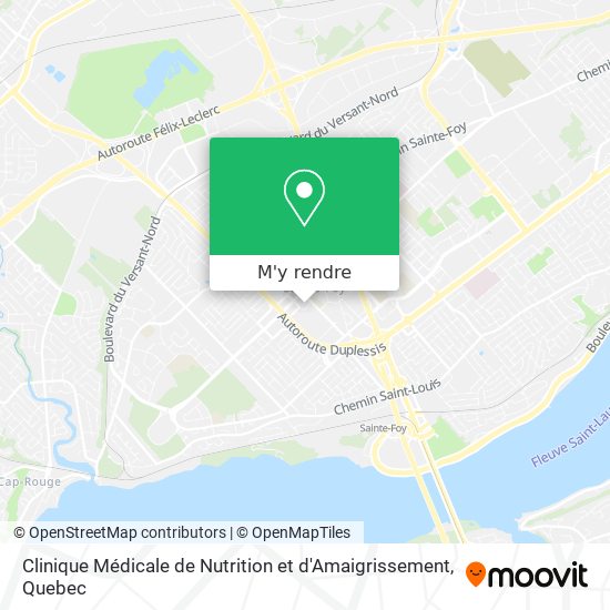 Clinique Médicale de Nutrition et d'Amaigrissement plan