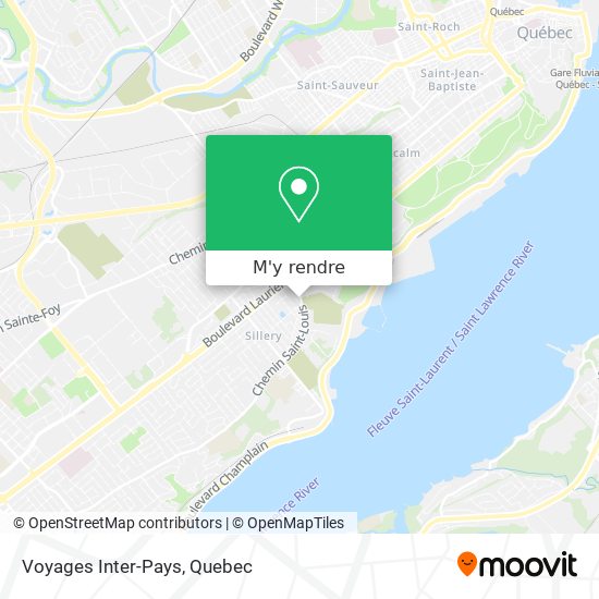 Voyages Inter-Pays plan