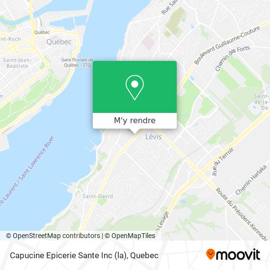 Capucine Epicerie Sante Inc (la) plan