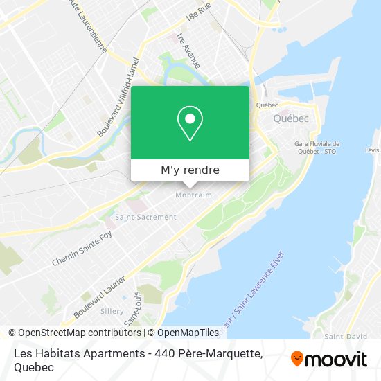 Les Habitats Apartments - 440 Père-Marquette plan