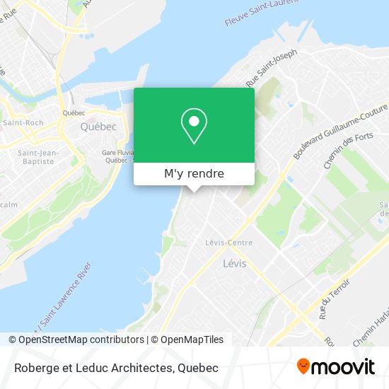 Roberge et Leduc Architectes plan