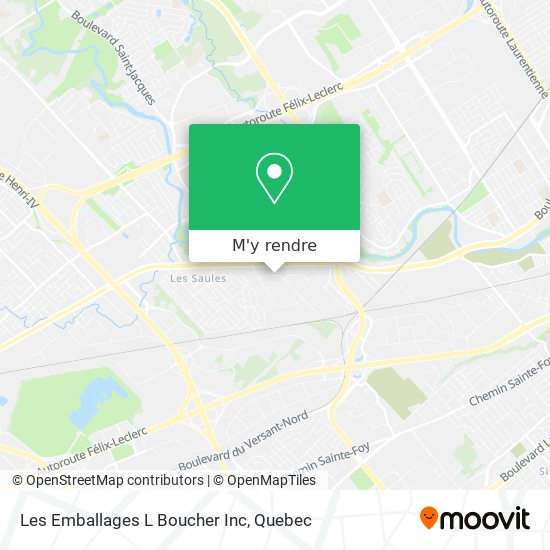 Les Emballages L Boucher Inc plan