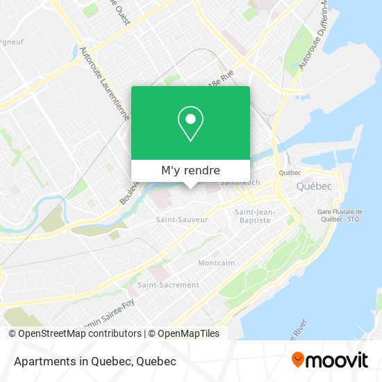 Apartments in Quebec plan