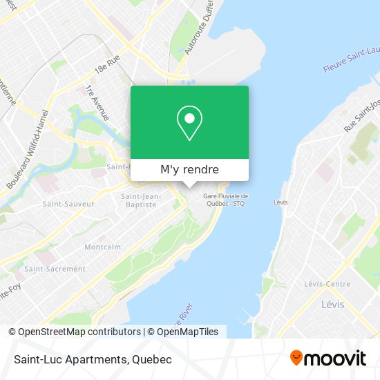 Saint-Luc Apartments plan