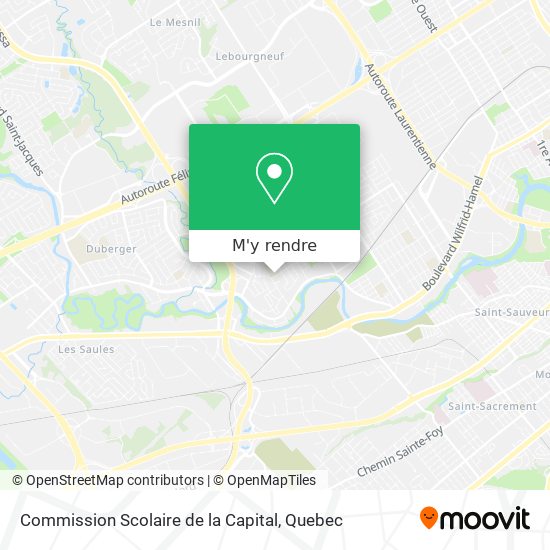 Commission Scolaire de la Capital plan