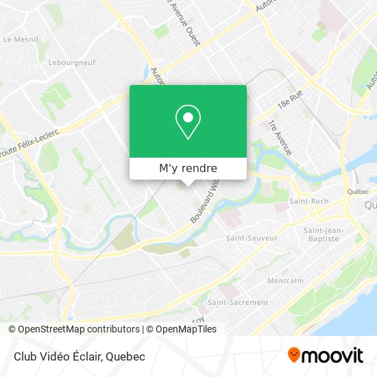 Club Vidéo Éclair plan