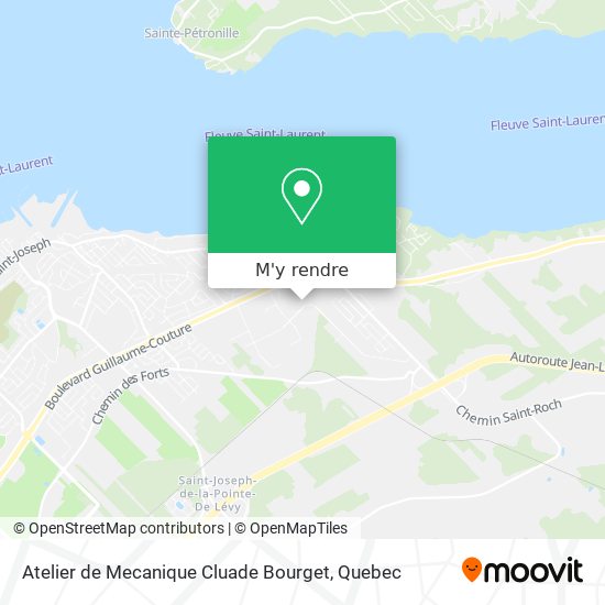 Atelier de Mecanique Cluade Bourget plan