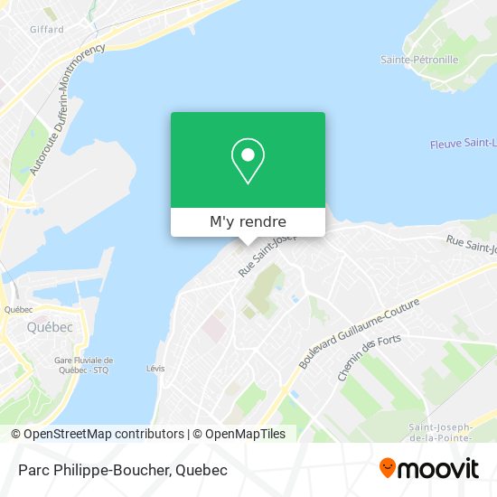 Parc Philippe-Boucher plan