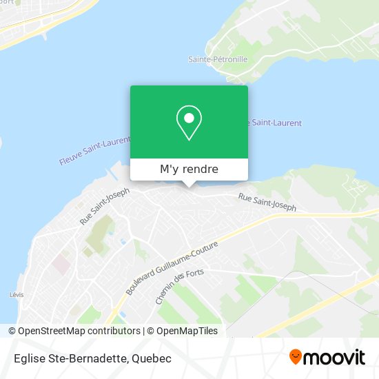Eglise Ste-Bernadette plan