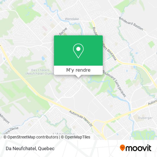 Da Neufchatel plan