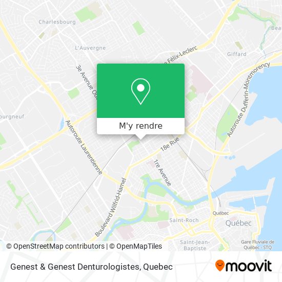 Genest & Genest Denturologistes plan