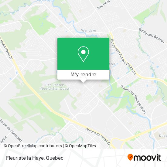 Fleuriste la Haye plan
