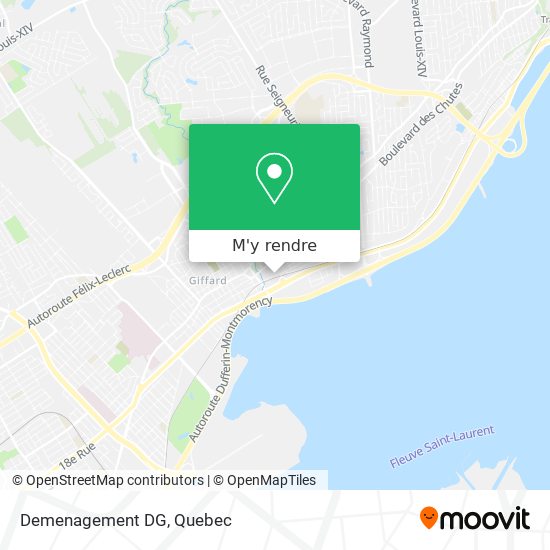 Demenagement DG plan