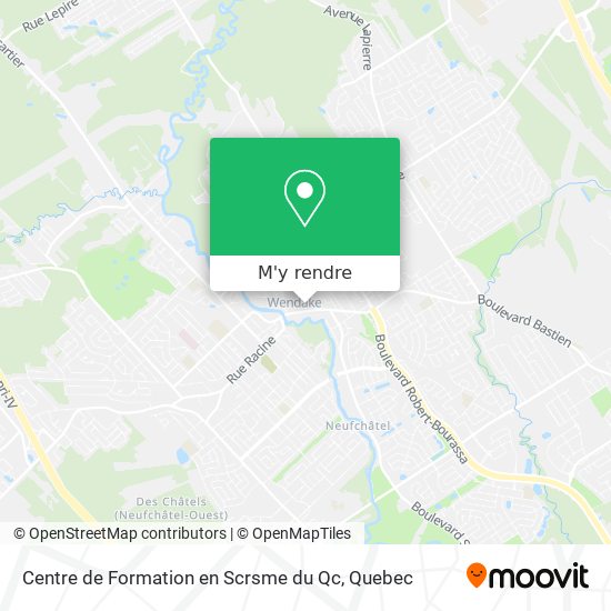 Centre de Formation en Scrsme du Qc plan