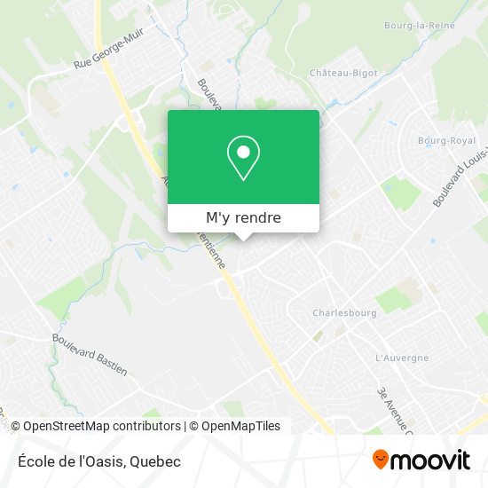 École de l'Oasis plan