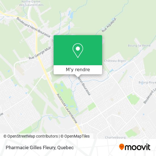 Pharmacie Gilles Fleury plan